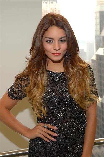 Vanessa Hudgens Visits SiriusXM Studios in New York - August 9, 2013 