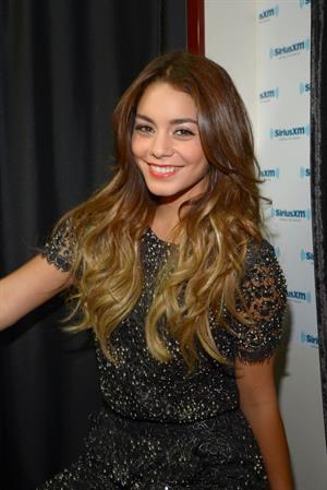 Vanessa Hudgens Visits SiriusXM Studios in New York - August 9, 2013 
