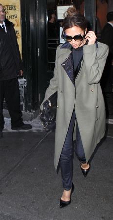 Victoria Beckham - Night out in New York City (10.02.2013) 
