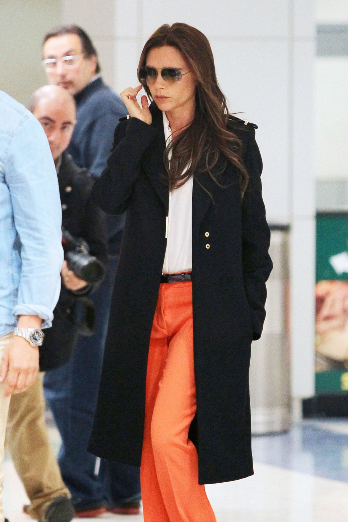 Victoria Beckham Pictures Victoria Beckham - John F. Kennedy International Airport in New York on May 8, 2013