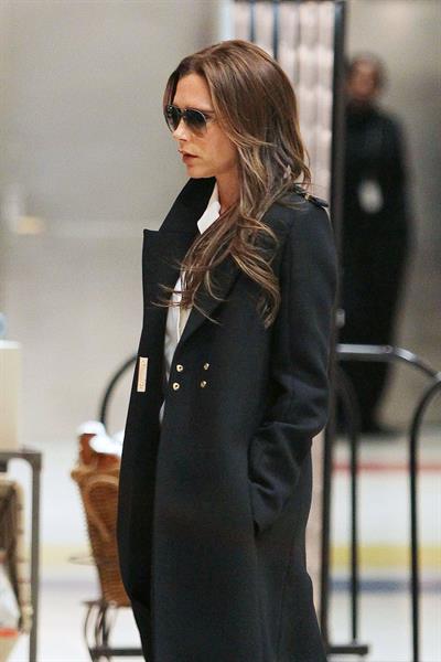 Victoria Beckham - John F. Kennedy International Airport in New York on May 8, 2013
