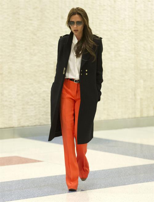 Victoria Beckham - John F. Kennedy International Airport in New York on May 8, 2013