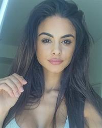 Sophia Miacova taking a selfie