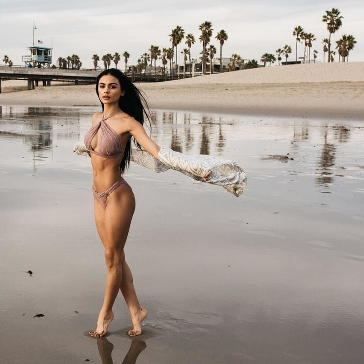 Sophia Miacova in a bikini