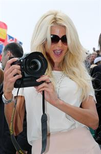 Victoria Silvstedt Lunches at the Monte-Carlo Country Club in Monaco (April 19, 2013) 