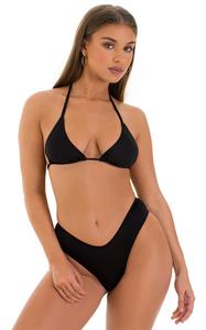 Avalon Dawn in a Black Bikini