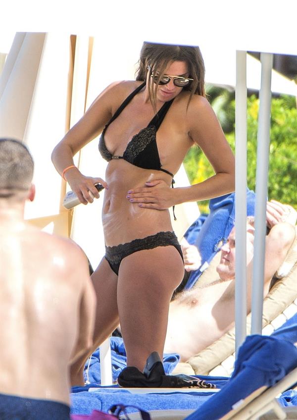 Danielle Lloyd in a bikini