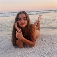 Addison Rae in a bikini