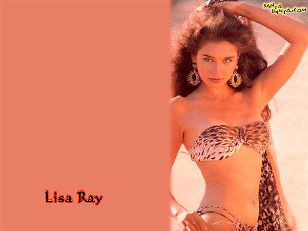 Lisa Ray in a bikini