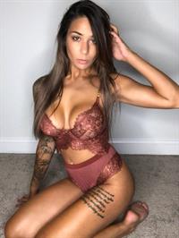 Alexis Zara in lingerie