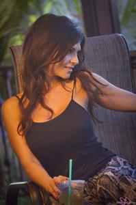 Denise Milani Photoset - Green Tea
