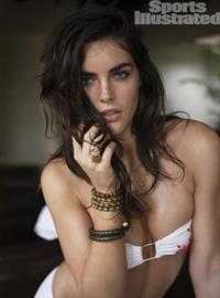 Hilary Rhoda in a bikini