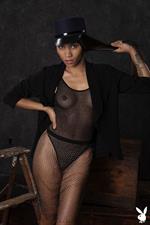 Fatima Kojima in Fishnets