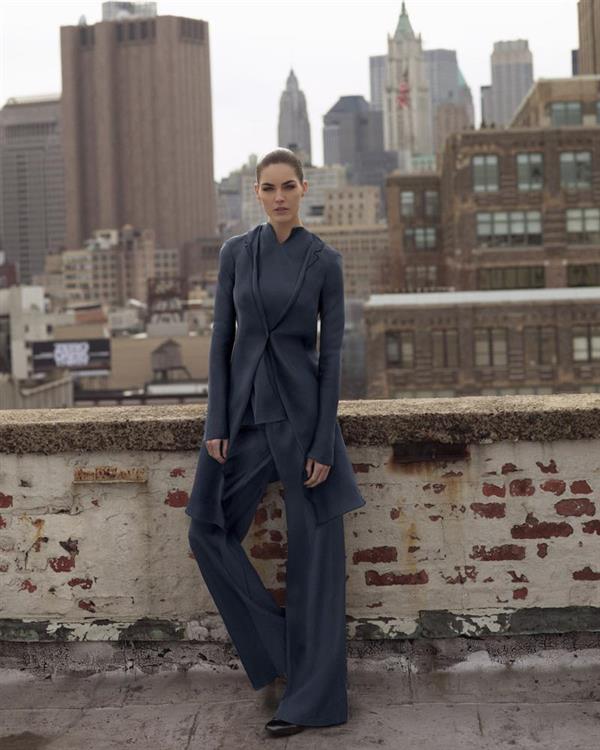 Hilary Rhoda Has a New York State of Mind for Bergdorf Goodman Spring 2013