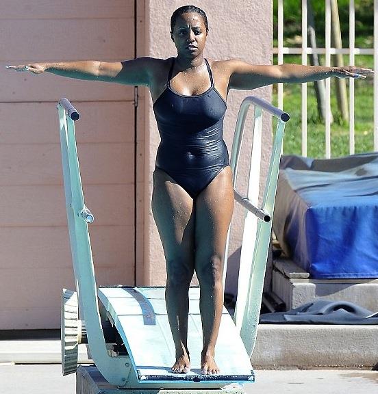 Keshia Knight-Pulliam in a bikini