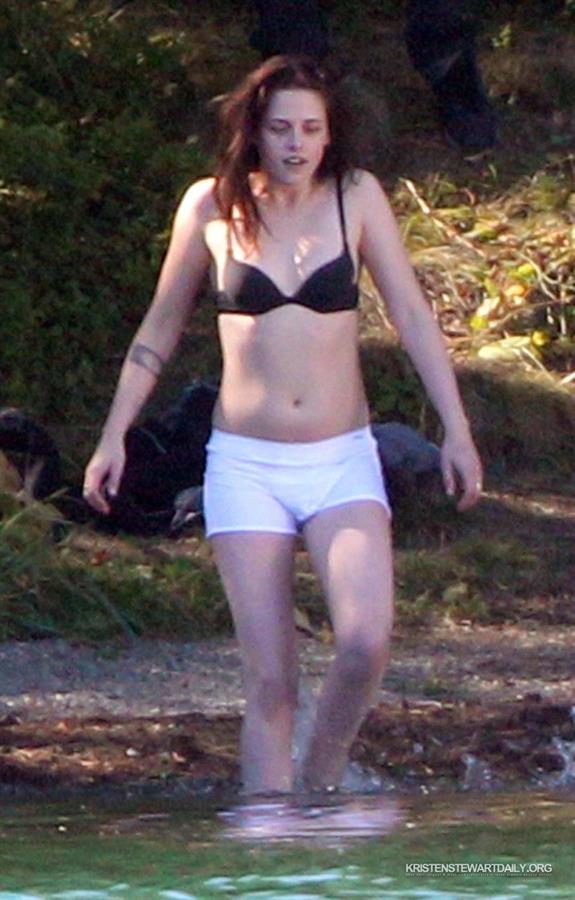 Kristen Stewart in a bikini