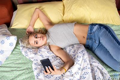 Jenny Wilson is waiting for your booty call. This Russian teen is locked and loaded for a good time, so if you can't make it to give her what she wants she'll go ahead and get naked so she can snap some naughty selfies and then masturbate her cum hungry shaved twat.