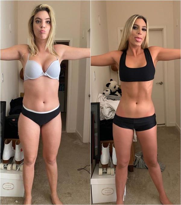 Lele Pons sexy new look as she is looking great after two months of hard work outs showing off her body in a few new photos.