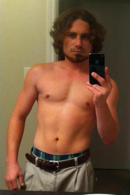 Eddie Carson taking a selfie