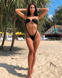 Annelese Milton in a bikini