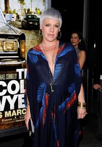 Alecia Moore special screening of the Lincoln Lawyer on March 10, 2011