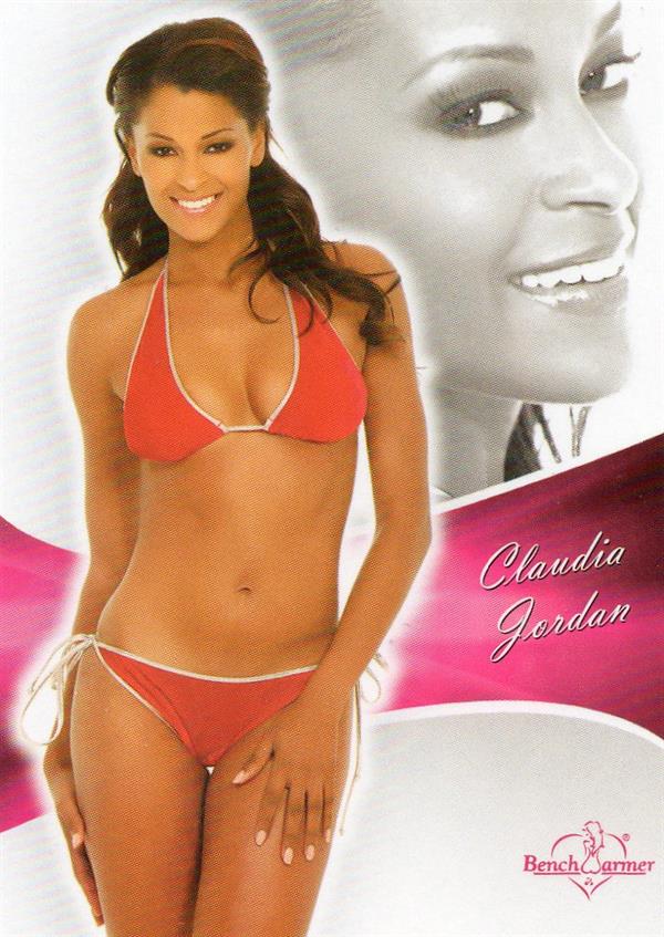 Claudia Jordan in a bikini