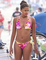 Claudia Jordan in a bikini