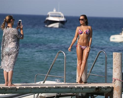 Sylvie van der Vaart in a bikini