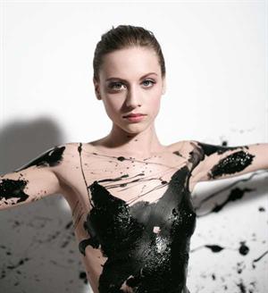 Michelle Jenner in body paint