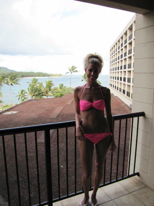 Ashley  Horvath in a bikini