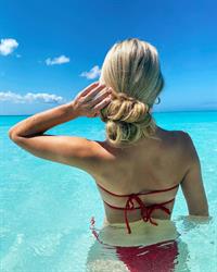 Hollyn Adams in a bikini