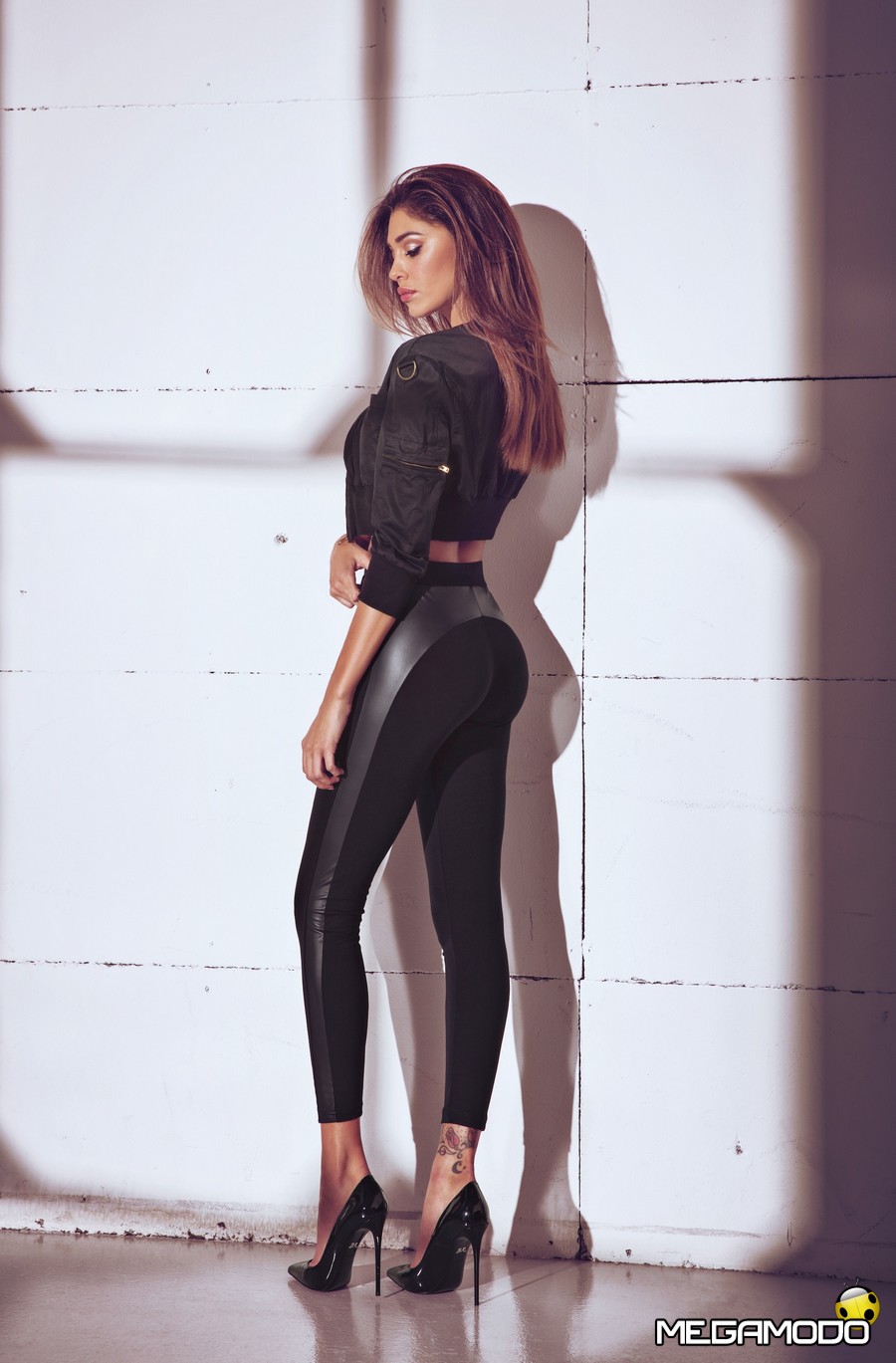 Maria Belen Rodriguez in lingerie