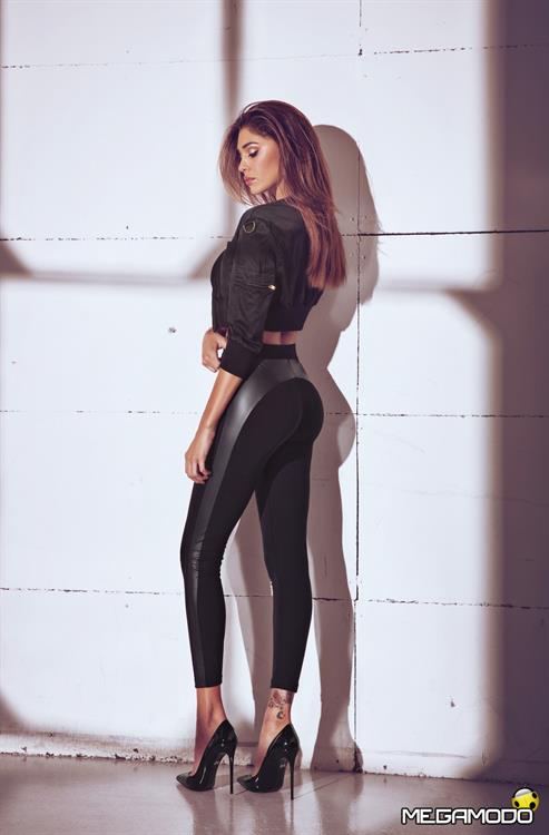 Maria Belen Rodriguez in lingerie