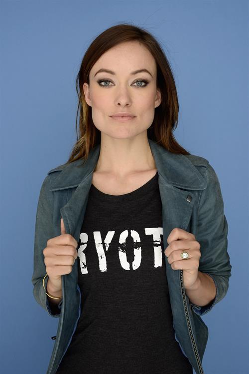 Olivia Wilde at Tribeca Film Festival Portrait Studio - Day 4 - April 22, 2013 