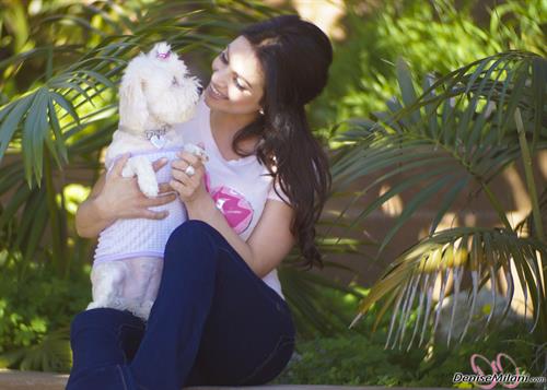 Denise Milani Photoset - Doggie13