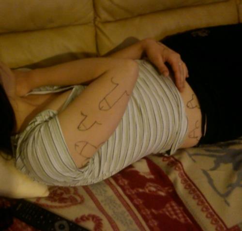 Lepricorn/Louise Hay taking a selfie