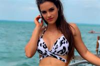 Timea Gelencser in a bikini
