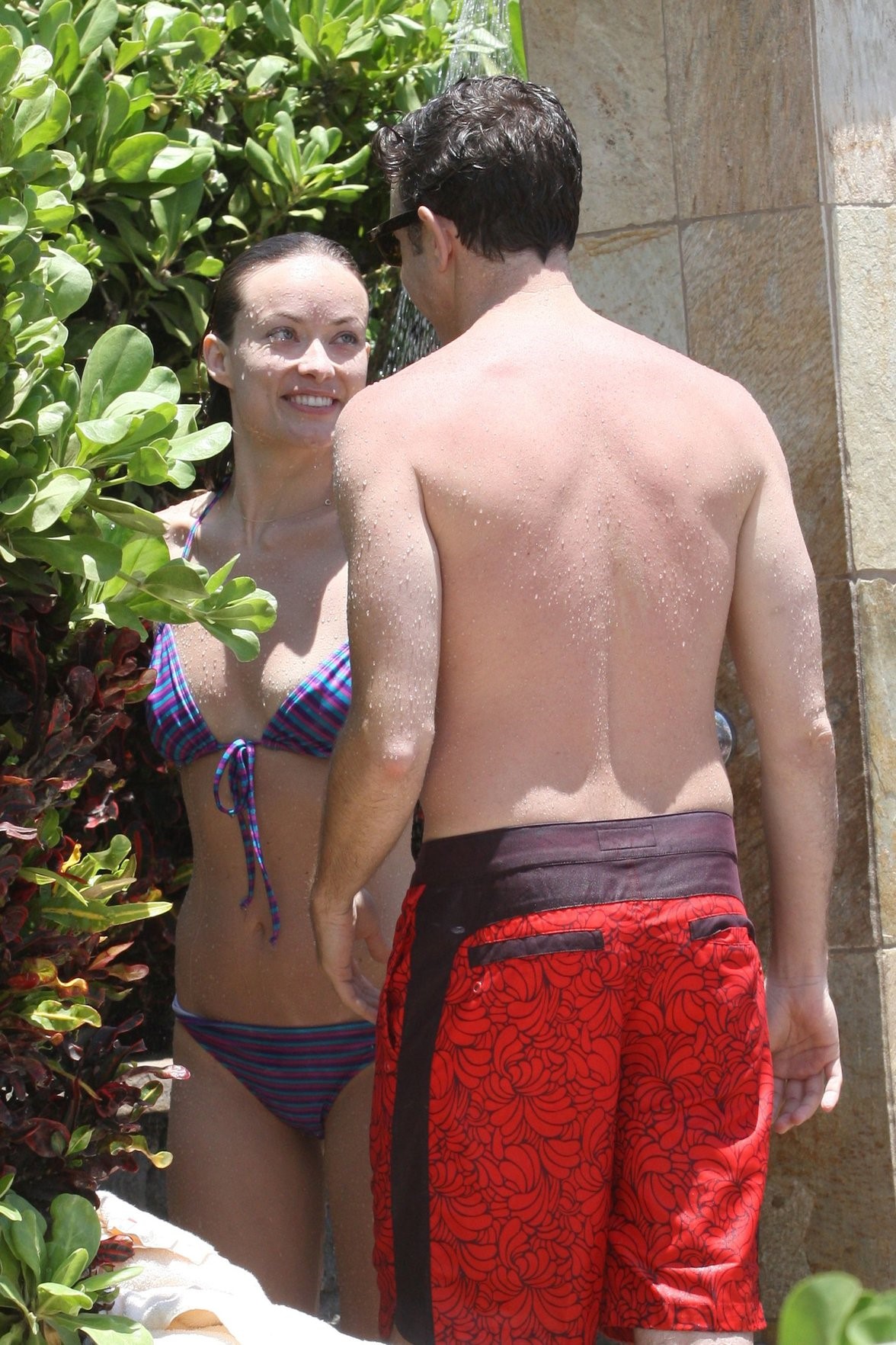 Olivia Wilde on the beach and in the water in Hawaii - May 26, 2013 
