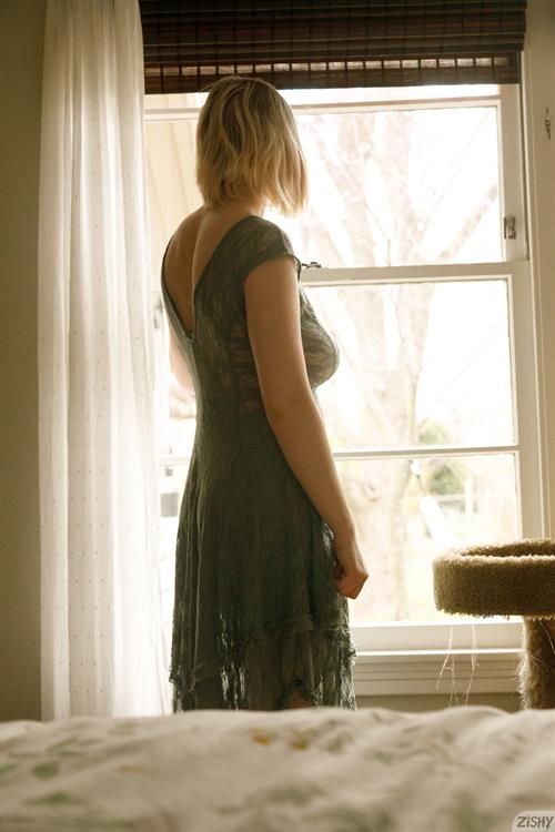 Vicky Chandler in a Dress