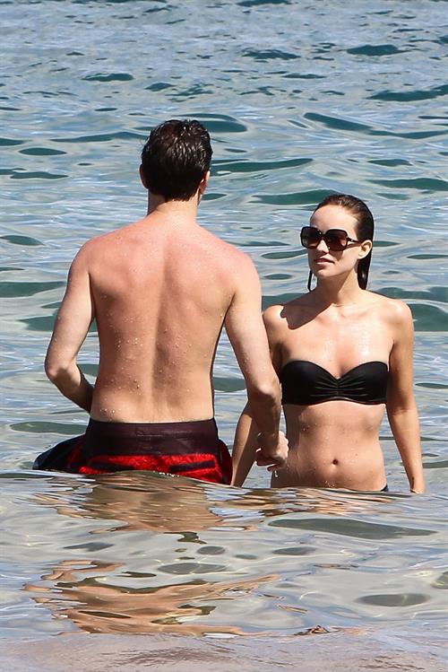 Olivia Wilde Bikini Pictures Olivia Wilde on the beach in Hawaii - May 27, 2013