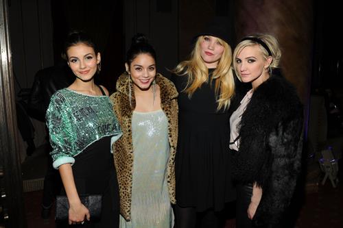 Victoria Justice Wildfox Couture fashion week event 2/6/13 
