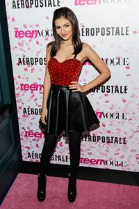 Victoria Justice Teen Vogue 10th anniversary in NY 2/7/13 