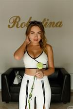 Nicole Ross in white