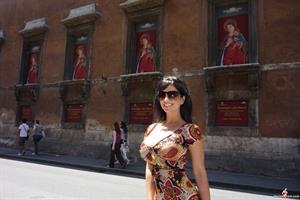 Denise Milani Snapshots - Rome1