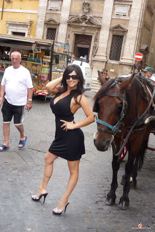 Denise Milani Snapshots - Rome1