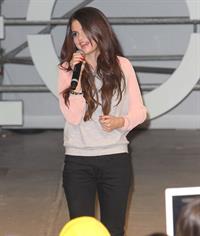 Selena Gomez Adidas NEO Label event in NY 2/6/13 