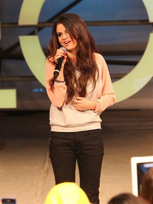 Selena Gomez Adidas NEO Label event in NY 2/6/13 