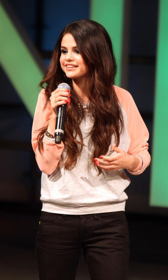 Selena Gomez Adidas NEO Label event in NY 2/6/13 