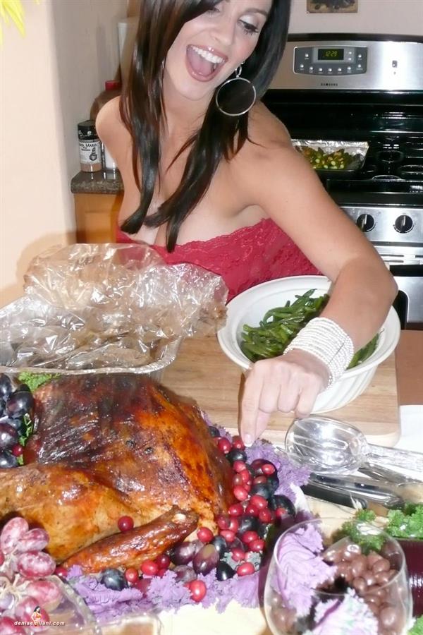 Denise Milani Snapshots - ThanksGiving