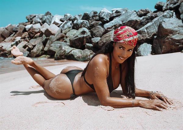 Micaela Reis in a bikini